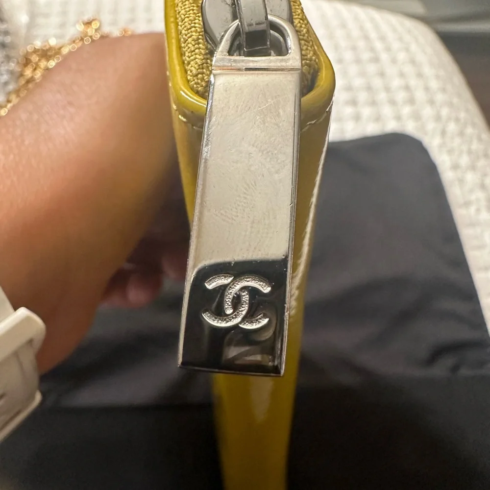 Sold soldBeautiful mustard yellow Chanel wallet - Picture 4 of 6